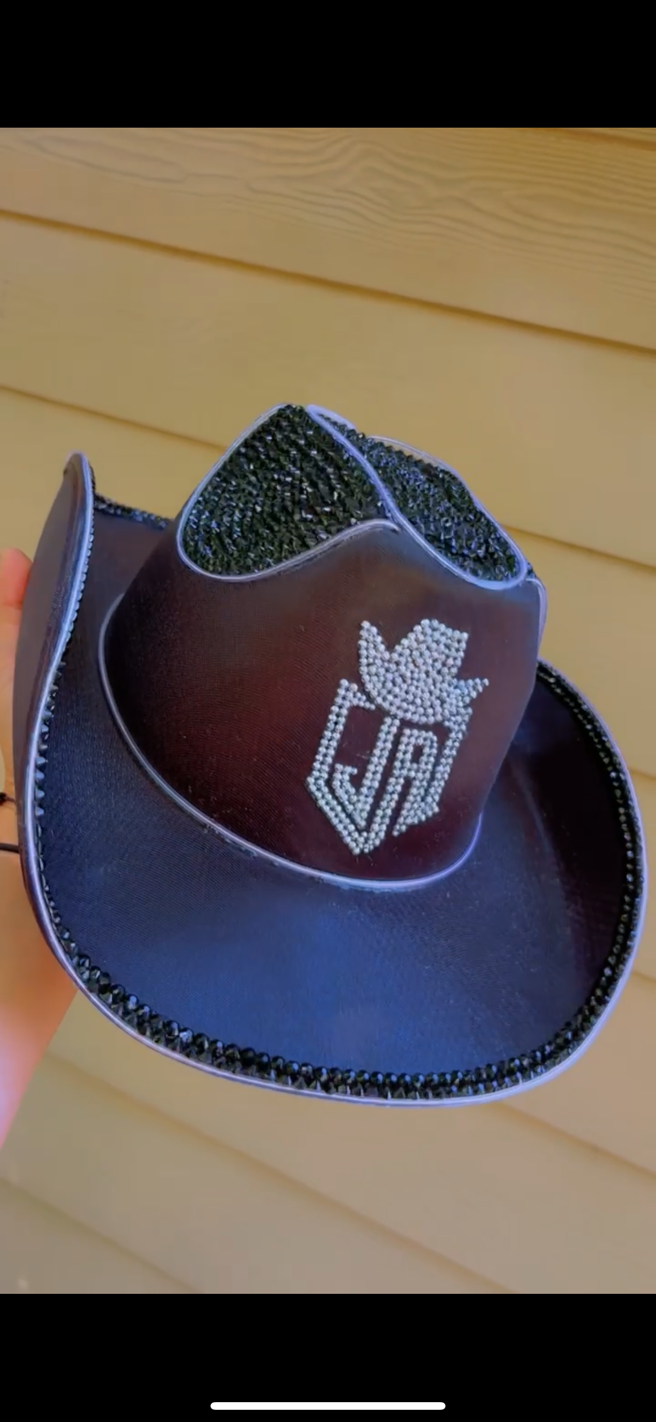 Julion Alvarez Rhinestones Hat