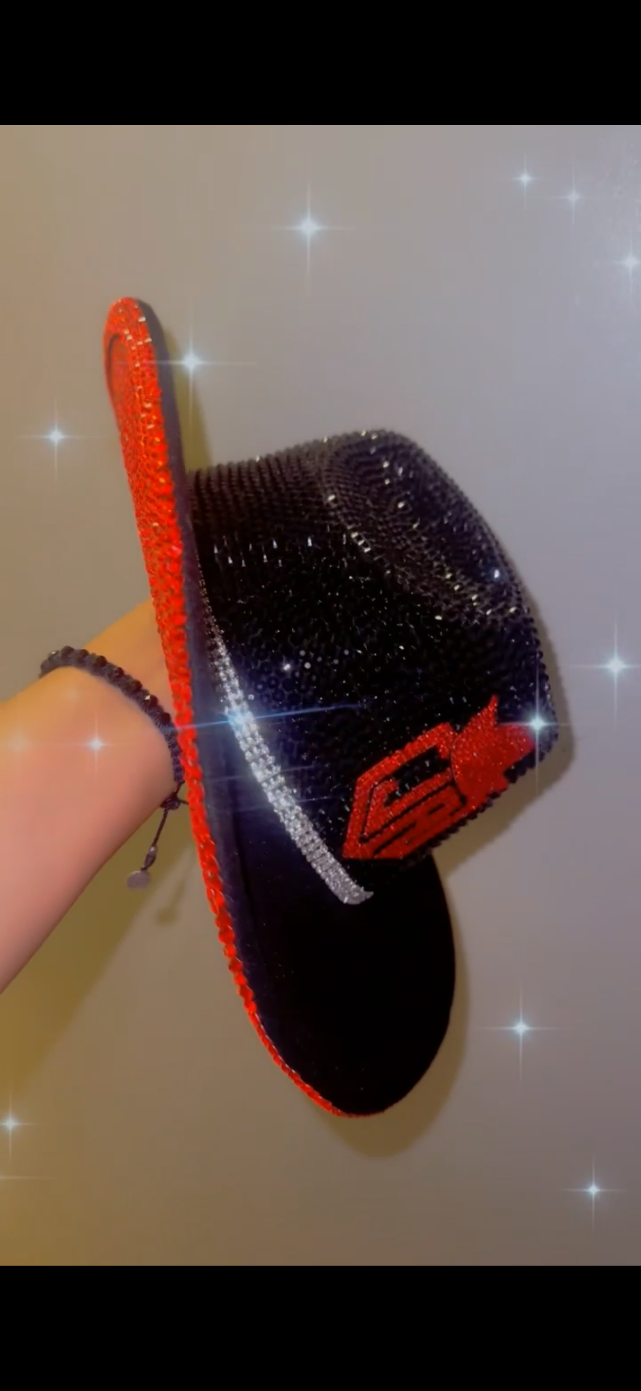 Julion Alvarez Rhinestone hat