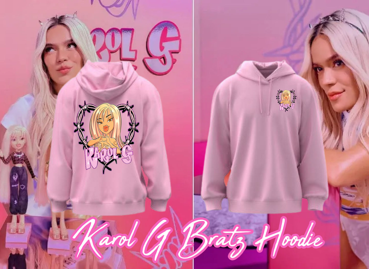 Karol G Bratz Hoodie