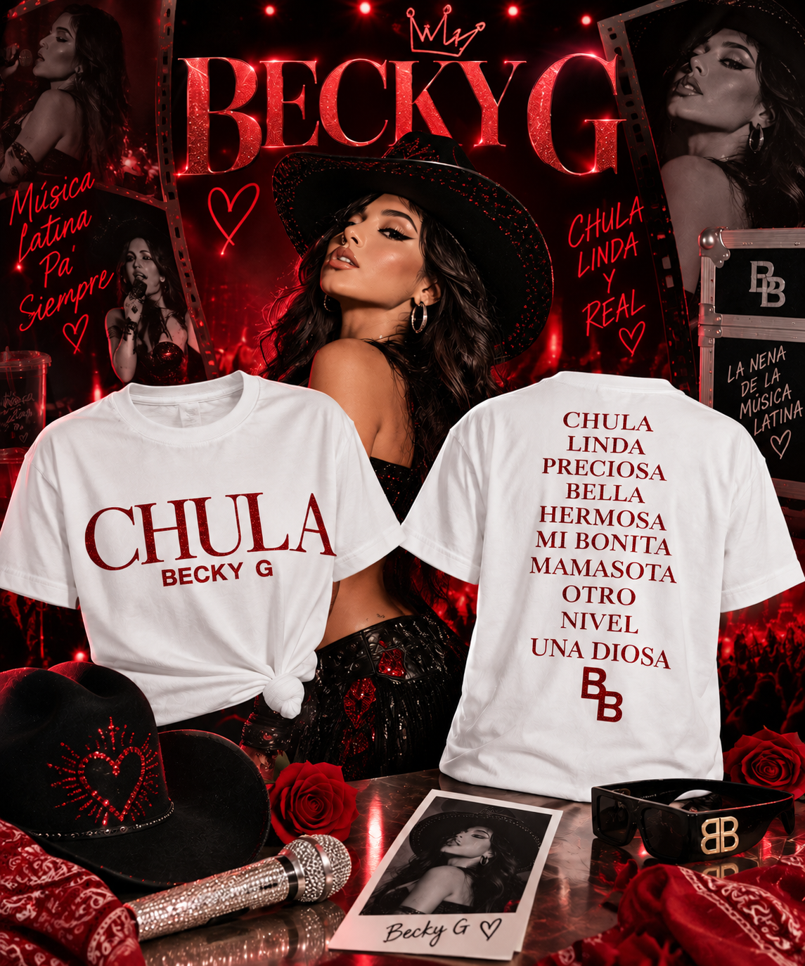 Chula Ted glitter shirt