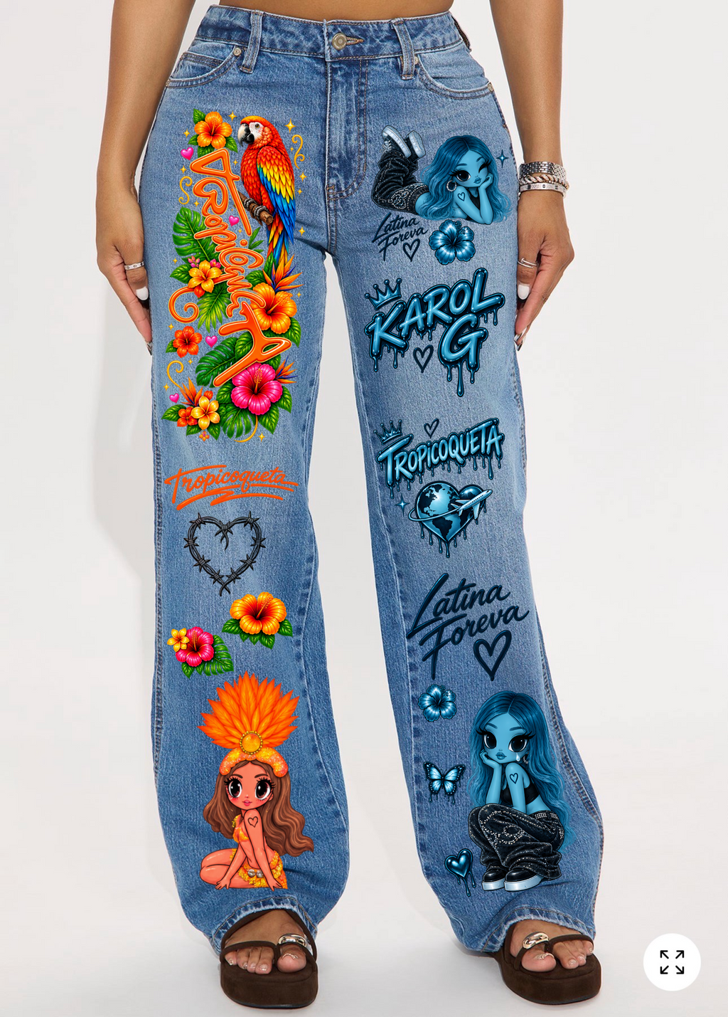Tropicoqueta/Latina foreva gangsheet