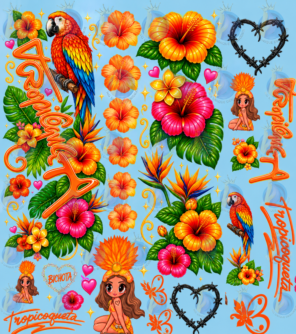 Tropicoqueta gangsheet