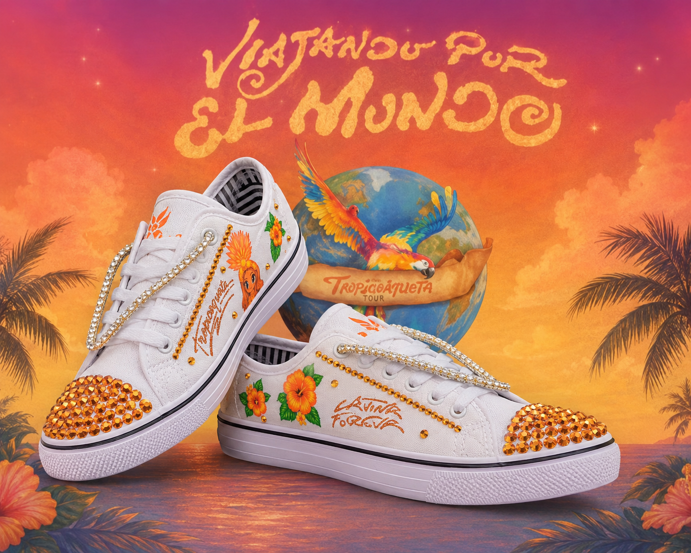 Tropicoqueta sneakers