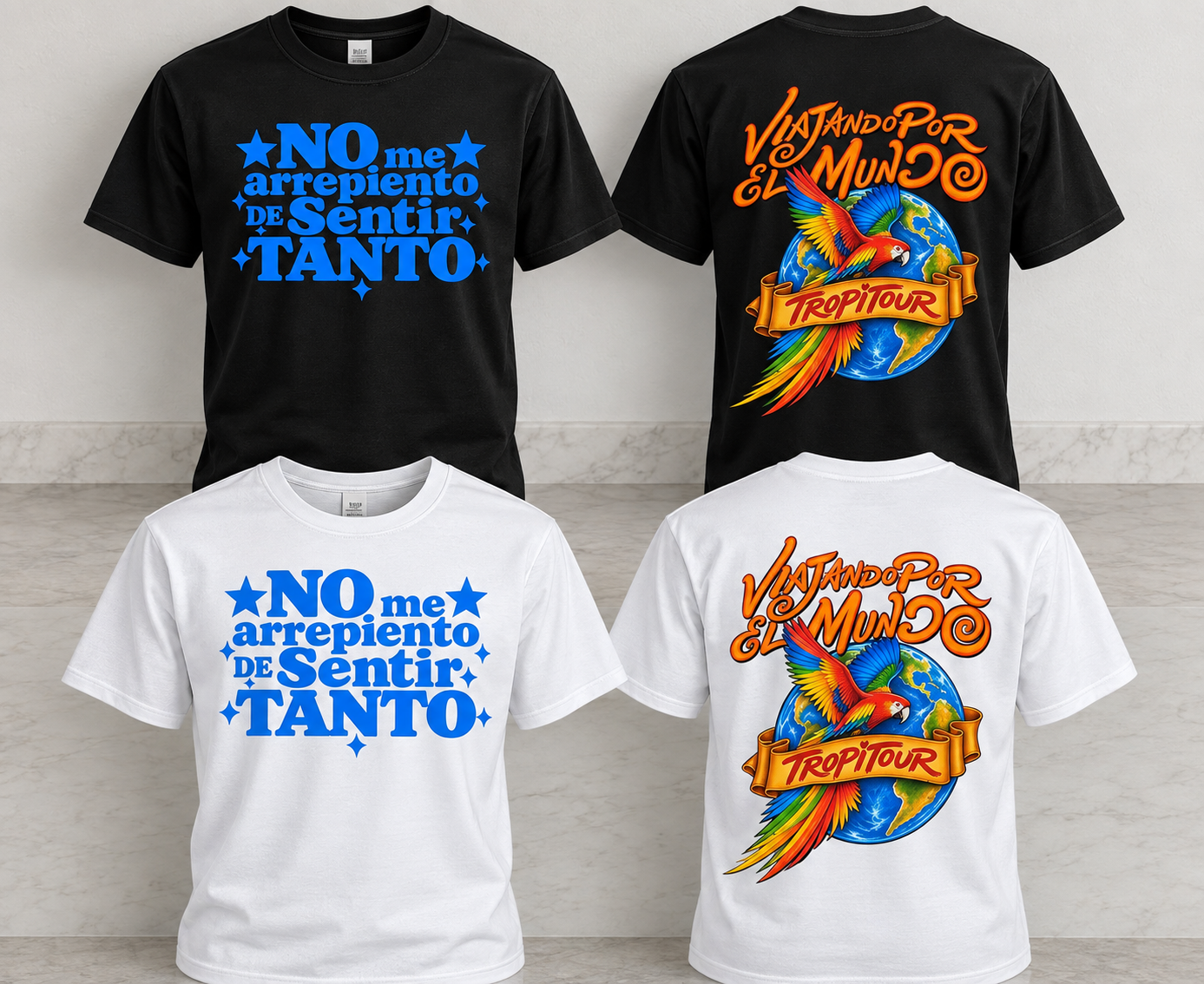 Viajando por el mundo t-shirt