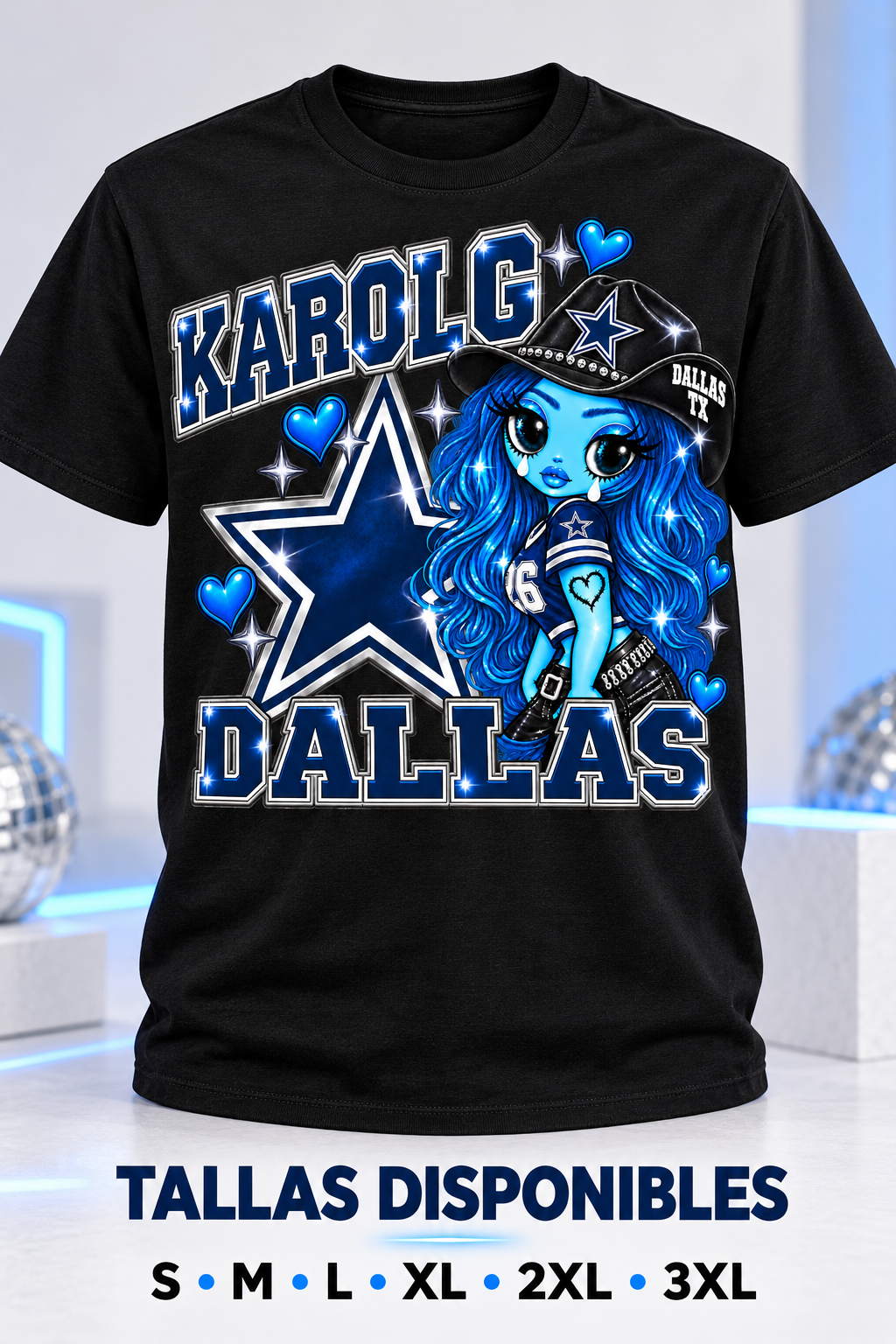 Karol G Dallas shirt
