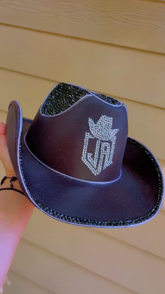 Julion Alvarez Rhinestones Hat